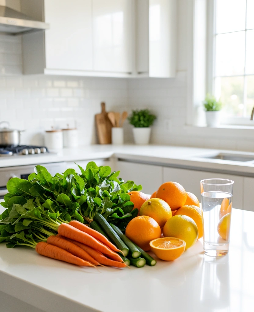 Ingredientes frescos y saludables